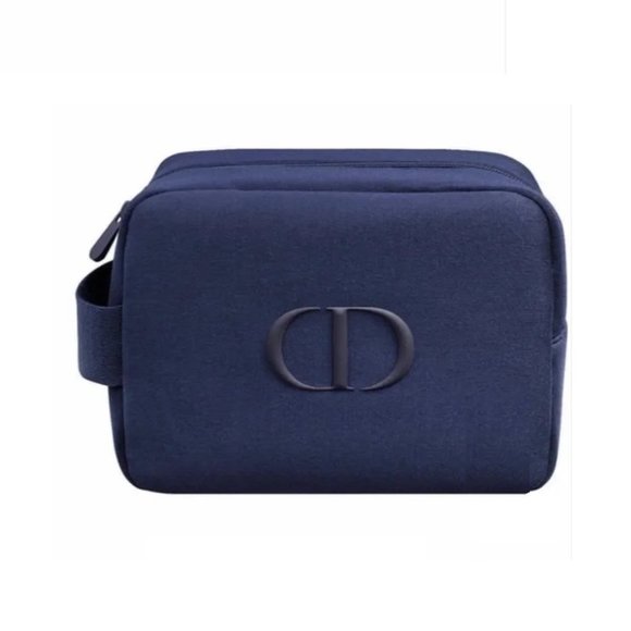 DIOR Cosmetics Toiletry Bag Blue - Picture 1 of 9